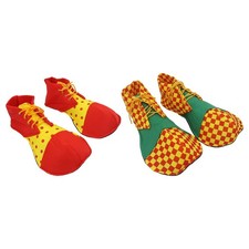 Adult Clown Shoes Creative Funny Christmas Party Costume Footwear for Stage