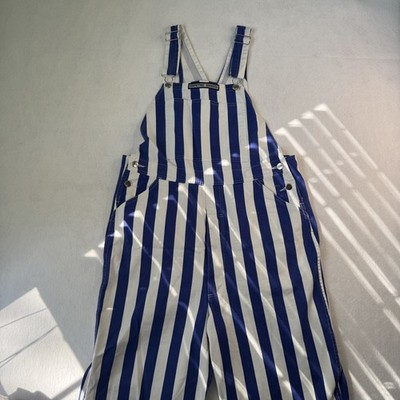 Game Bibs Overalls Blue White Size Medium Kentucky Duke College Team Sports