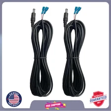 2 PCS Trail Camera Power Cord,4.0x1.7mm DC External Power Cable, Wise Eye