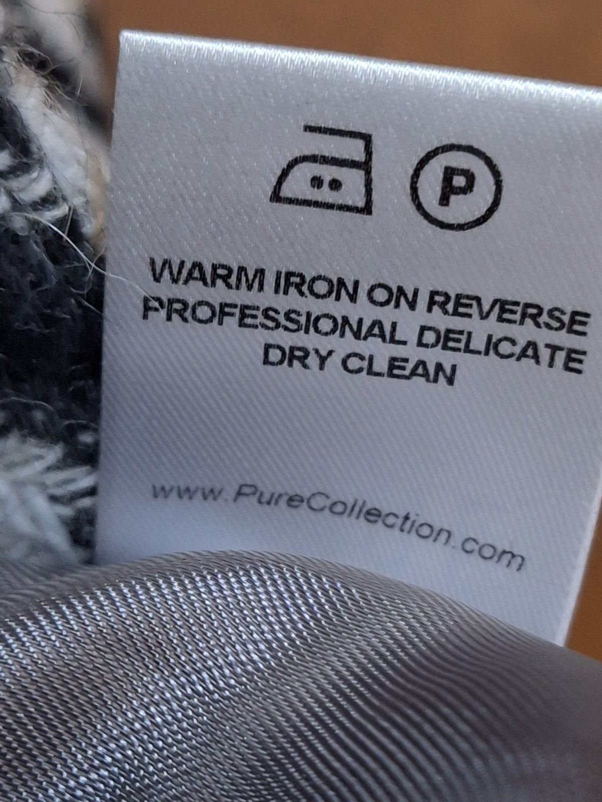 Pure Collection Open Front Lined Jacket Coat Sz 2… - image 5