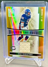 2006 Donruss Elite MIKE SINGLETARY BRIAN URLACHER Dual Patch 07/299 Bears