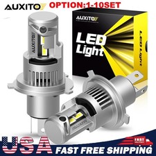 9003 H4 Led Headlight Bulb Kit 100w 20000lm Hilo Beam Super Bright White 2-20x