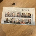 GB Stamps First Day Cover Great Britons, TV,sport, Politics,music SHS Quote 2013
