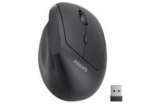 Philips Ergonomic Mouse - Vertical Mouse with 800/1200/1600 Adjustable DPI, 6...