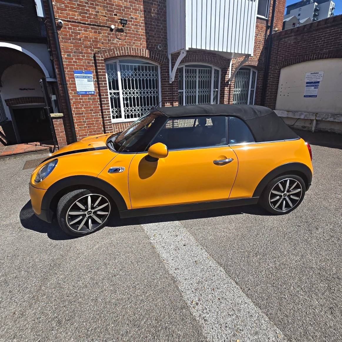 MINI Cooper S Convertible.