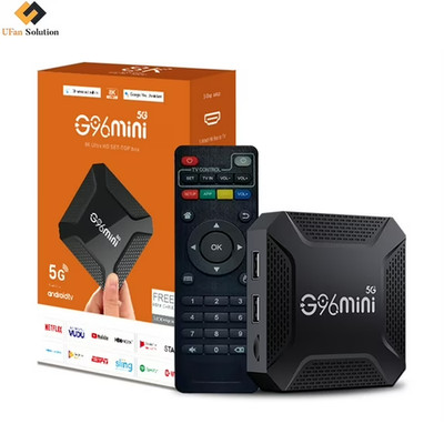 8K Android TV Box 2GB RAM 16GB Storage Smart IPTV Set Top Box 5G Wi-Fi Android