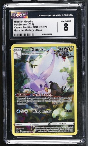 Hisuian Goodra graded CGC 8 for sale on eBay