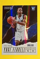 YOGI FERRELL RC 2016-17 PANINI 2017 FATHER'S DAY ROOKIE CARD #60 /499 Numbered