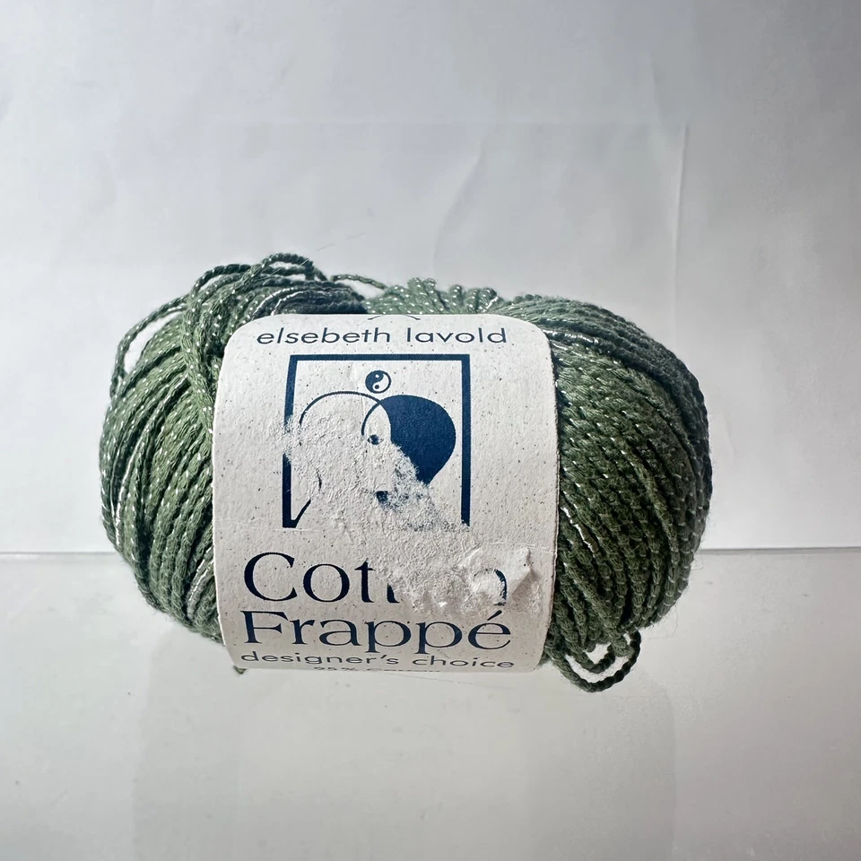 Elsebeth Lavold Algodón Frappe Hilo 007 Lote 38 Arbustos (Verde) Foto 2 de 4