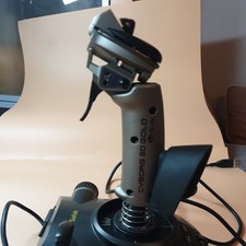 SAITEK CYBORG 3D GOLD USB Joystick Flight Controller Top