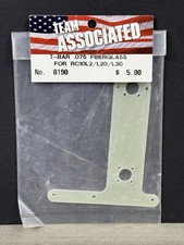 Team Associated #8190 RC12L .075 Thickness T-Bar NIB #100