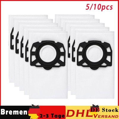 5~10 Staubsaugerbeutel für Kärcher WD3 WD2 Plus MV3 / KWD1-3/ SE4001/ SE4002