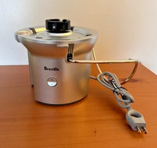 Breville Juice Fountain Compact Electric Juicer Silver BJE200XL (Base Only)
