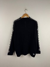 Dale Of Norway Men's Herren Sweater Pullover XL Wolle Schwartz