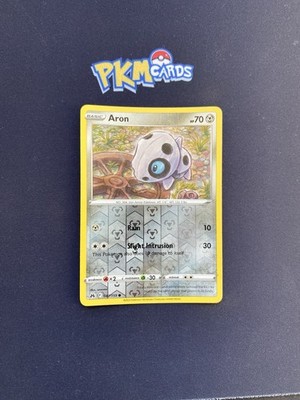 Pokémon TCG Aron Crown Zenith 87/159 Reverse Holo LP.