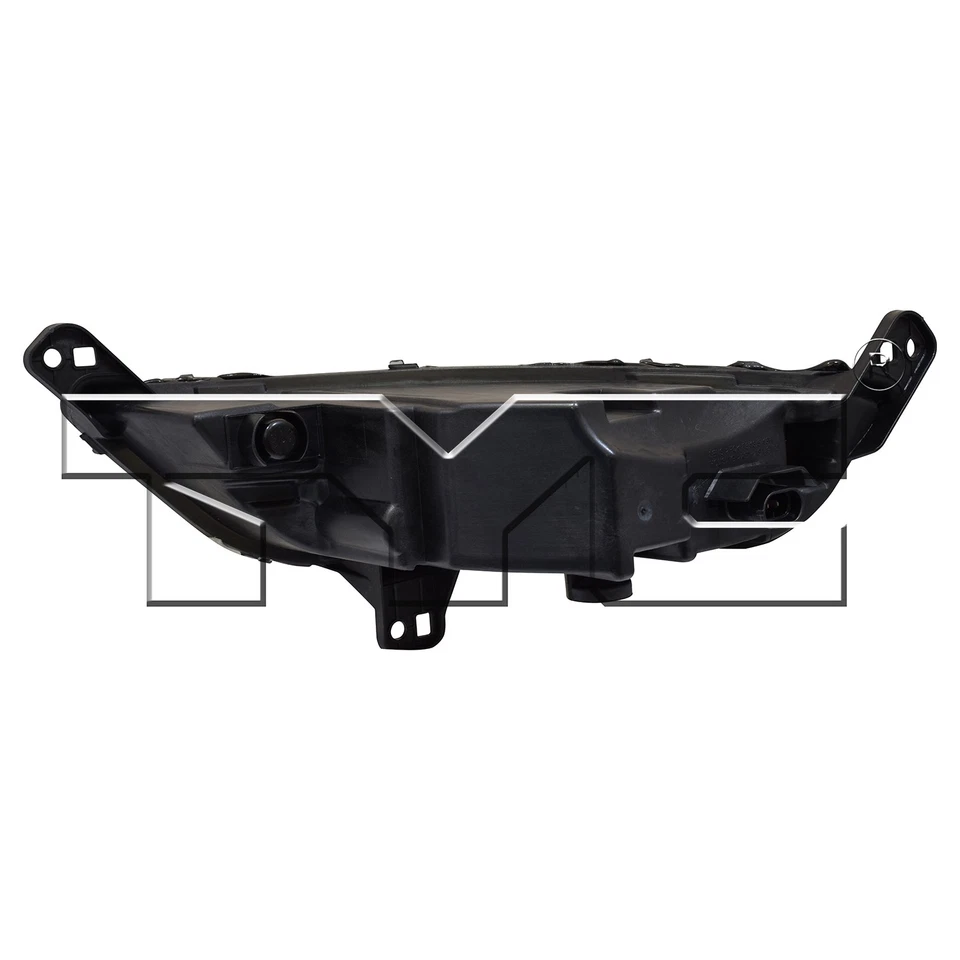 Светодиодный противотуманный фонарь бампер лампа для 15-17 Chrysler 200 (черный) правосторонний пассажирский CAPA - Изображение 2 из 4