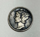 1944 S Mercury Winged Liberty Head Dime 90% Silver US Coin