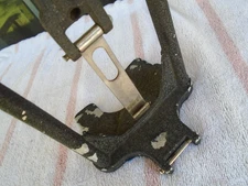 VINTAGE SLINGERLAND EPIC BASS DRUM PEDAL MAIN FRAME-ROCKER- STRAP-PARTS-VG!