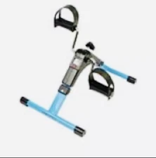 Mini Exercise Bike Under Desk Pedal Arm/Leg Trainer LCD Display Silver