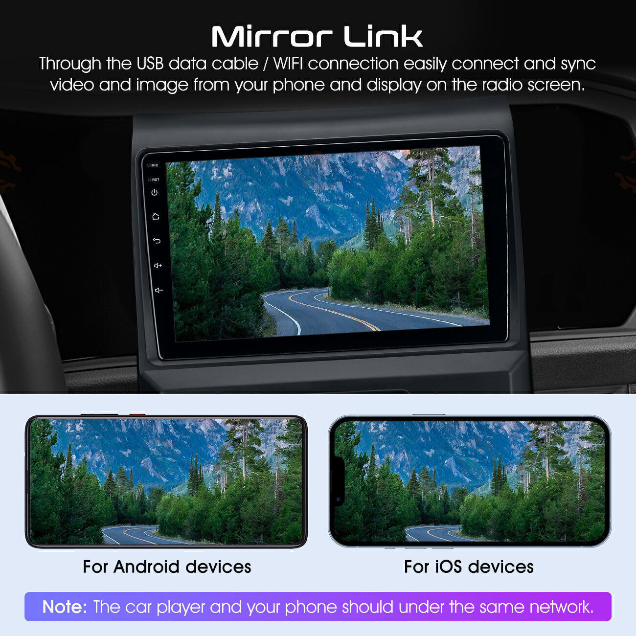 For Ford F150 2009-2012 Apple Carplay Android 13 Car Stereo Radio WiFi GPS /Kit