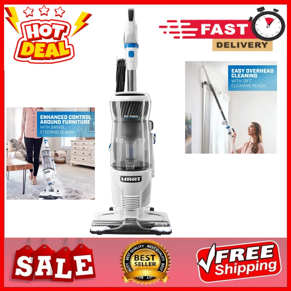 HART Pro Bagless Upright Vacuum With HEPA Media Filter, 60 OFF