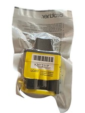 NEW!!! GENUINE Brother LC41Y Yellow Ink Cartridge (Brother LC-41Y) LC41