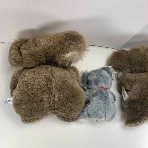 Vintage Shaklee Korea Koala Bear Family Plush Set, Mother, Father & Baby Stuffed - Picture 8 of 12