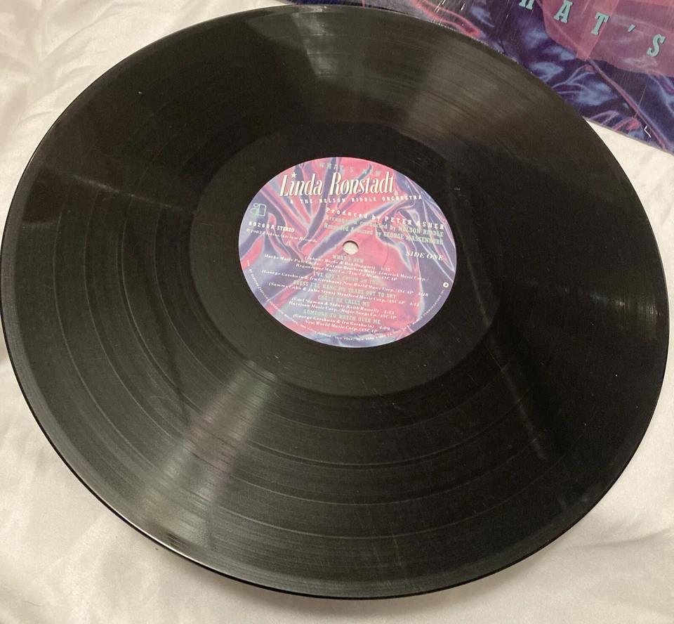 LINDA RONSTADT - What's New (60260, 1983 Pressing)- 12" Vinyl Record LP Foto 2 de 4
