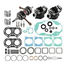 Complete Crankshaft Cylinder Engine Rebuild Kit For Yamaha Banshee 350 YFZ350