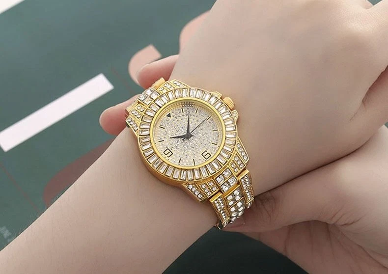 Montre marque diamant sales