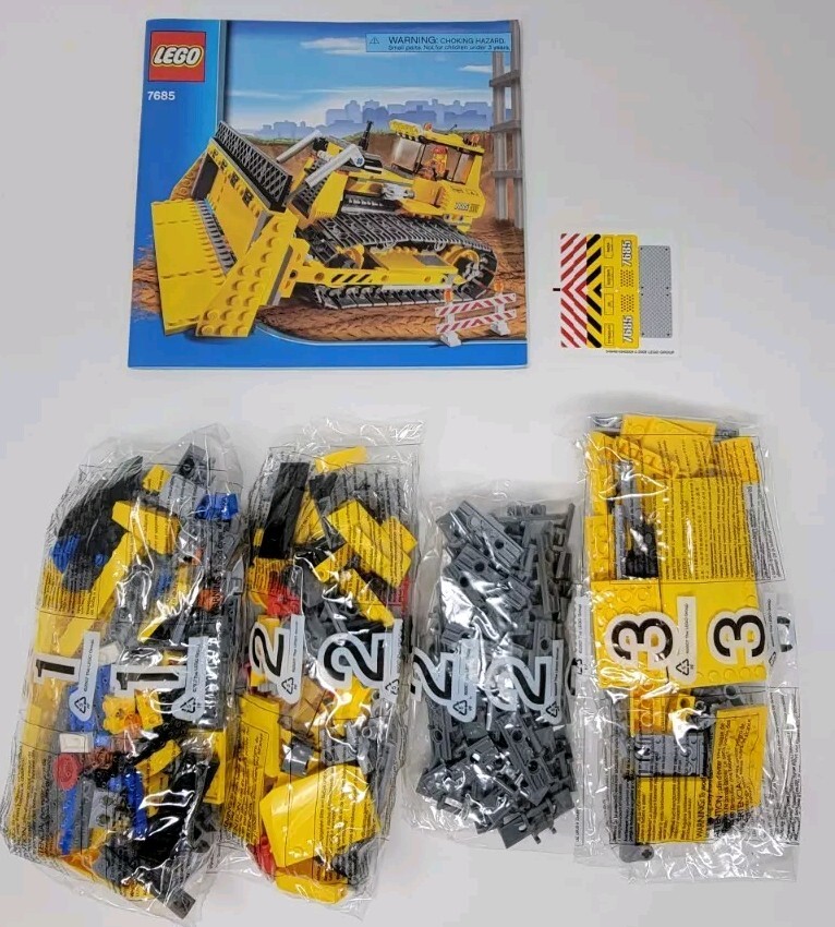 LEGO CITY: Dozer 7685 (NO BOX - Sealed bags) 673419112529| eBay