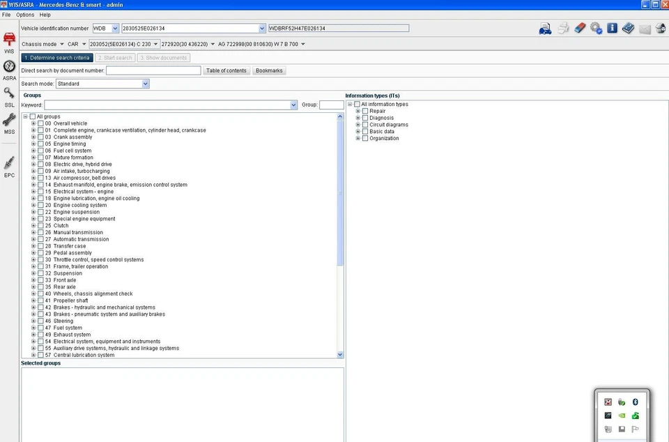 Mercedes Smart - WIS / ASRA & EPC EWA Workshop Service Repair Manual Set on USB - Image 3 of 4
