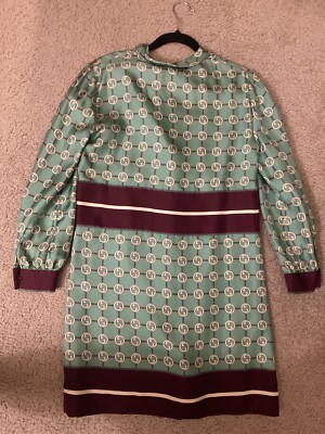 gucci long sleeve dress Gucci Crystal G Cut-out Dress