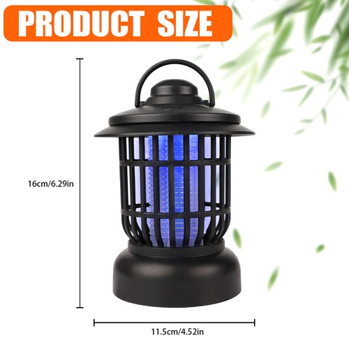 AKKU Moskito Killer UV Insektenvernichter Elektrisch LED Lampe Mückenfalle Licht - Bild 11 von 12