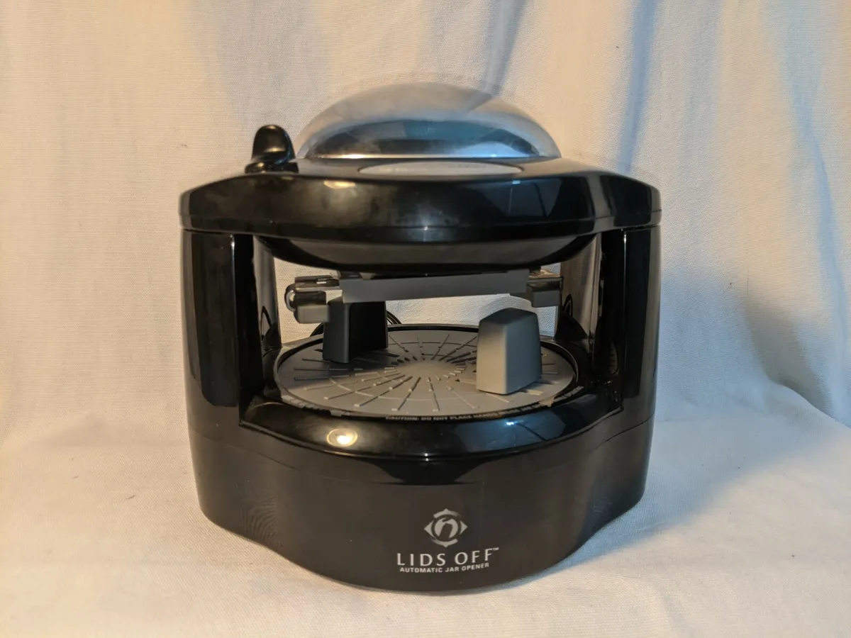 Black & Decker Lids Off Automatic Jar Opener JW275 Fully Adjustable Tested  Works