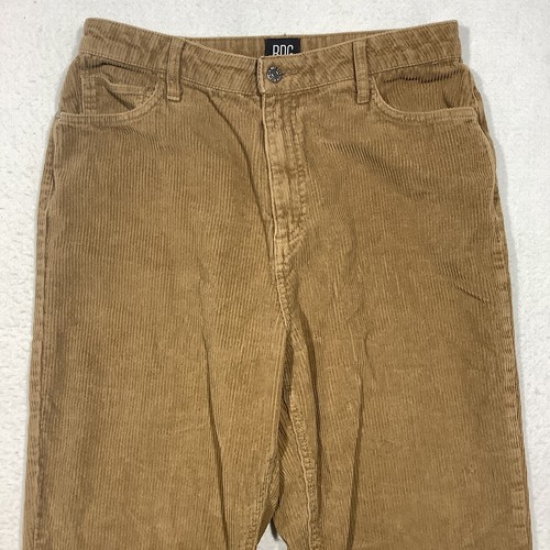Urban Outfitters BDG Mom High-Rise Corduroy Pants Women's 30x28 Brown Flat Front - Picture 2 of 12