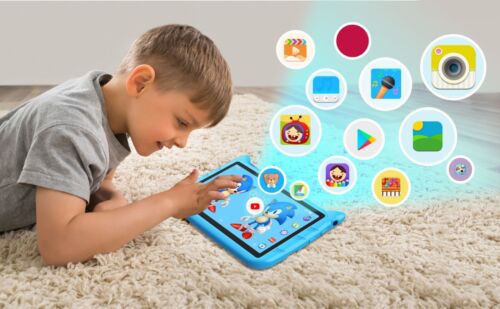 Tech Kidz Toy Computer Kids 7 inch Tablet, WiFi, Parent Control (Blue) - Picture 13 of 17
