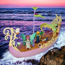 PLAYMOBIL 5445 PRUNKSCHIFF DER FEENK&Ouml;NIGIN + BOX / 2013