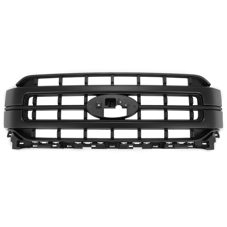 Front Upper Grill Grille Black For Ford F-150 2021 2022 2023 Lariat ML3Z-8200-GA - Image 2 of 4