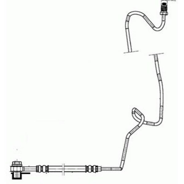 TRW Bremsschlauch Bremsleitung Hinten Rechts AußEn FüR VW Golf IV Variant PHD942-image