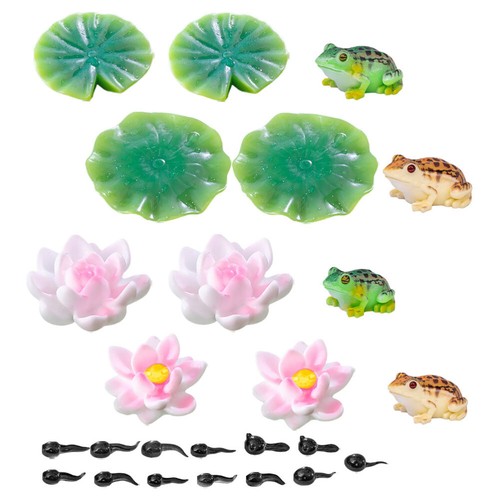 Micro Landscape Decoration Child Flower Arranging Accessories Cute Frog