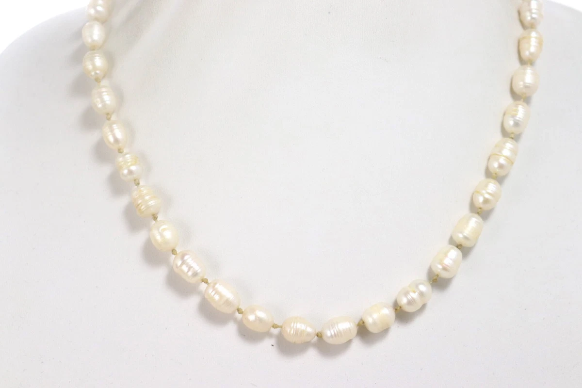 Potato sale pearl necklace