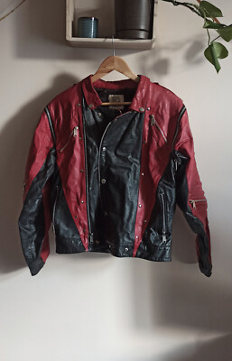 Michael Jackson J Park Leather 80s 1984 Pepsi Commercial Design