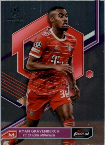 2022-23 Topps Finest UEFA Club Competitions Ryan Gravenberch #70