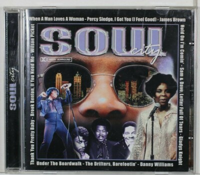 Soul City - James Brown, Sam & Dave, Gladys Knight - CD Tracked