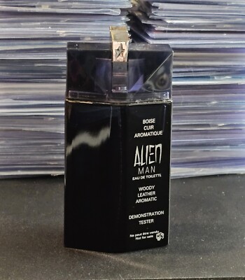 Alien Man Edt by Theirry Mugler 100ml 3.4 oz / *80% FULL *READ *TESTER  