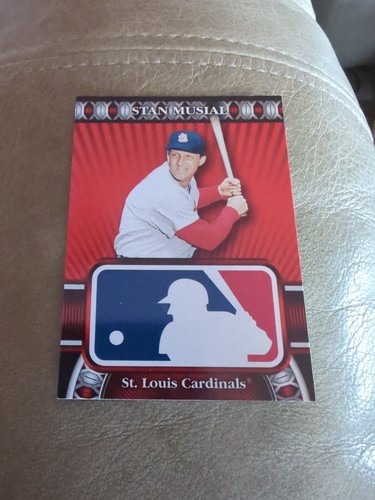 2010 (CARDINALS) Topps Logoman HTA #11 Stan Musial