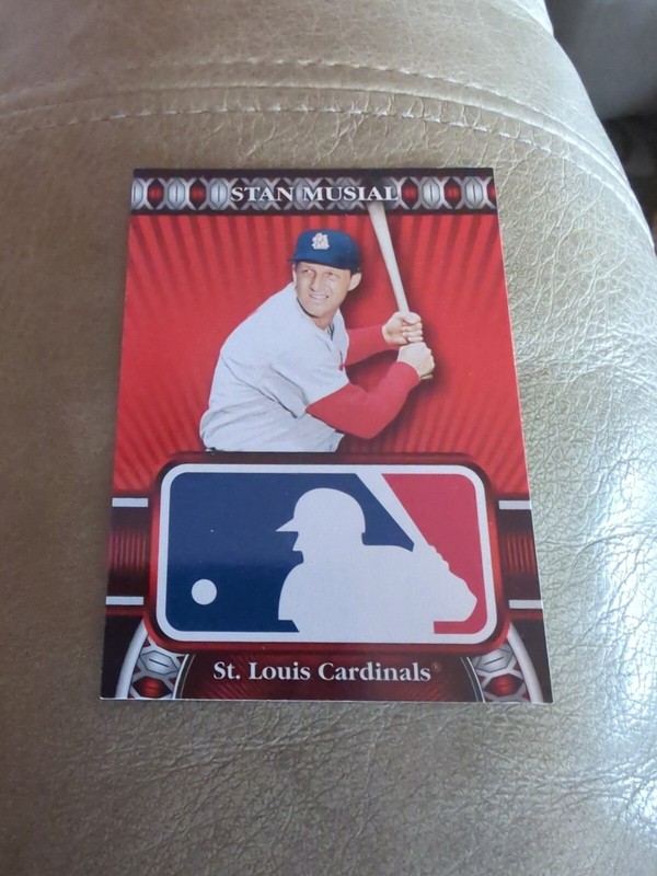 2010 (CARDINALS) Topps Logoman HTA #11 Stan Musial
