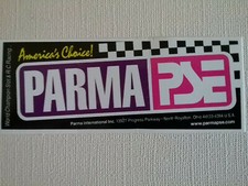 PARMA 1s NEW Small Sticker / Decal Parma America's Choice - 4" x 1.5"