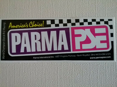 PARMA #1s NEW Small Sticker / Decal  Parma America's Choice - 4'' x 1.5''